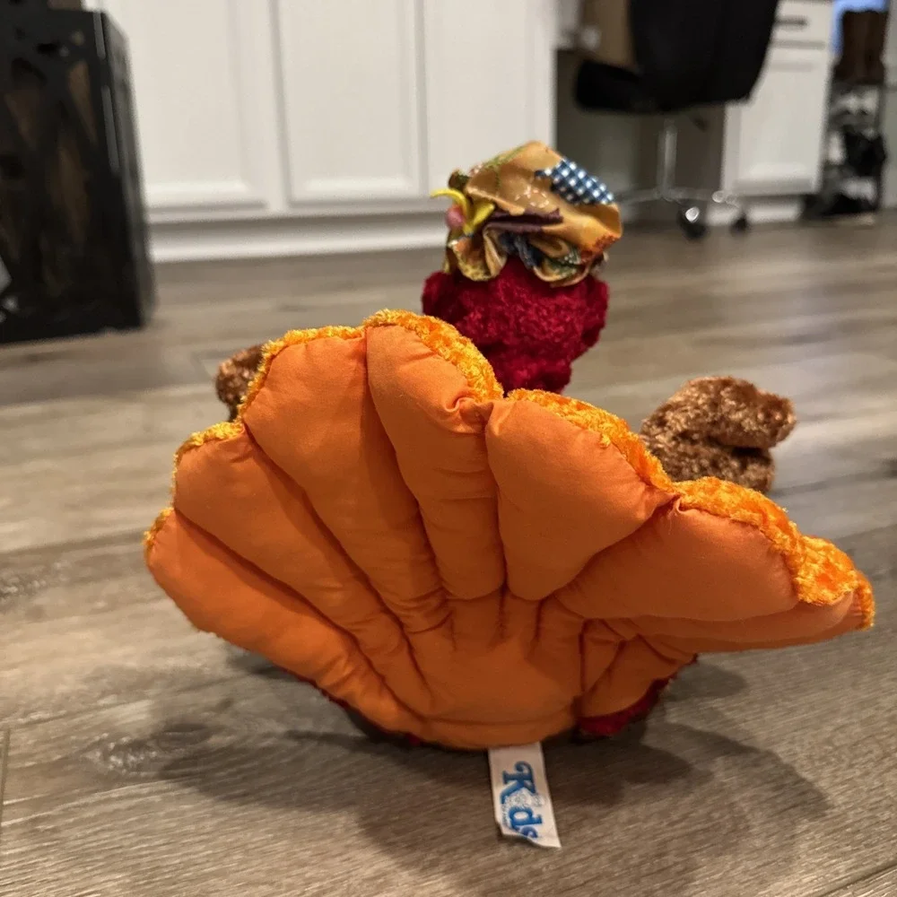 VTG Kids Of America Plush‎ Musical Turkey Fall Farm Autumn Thanksgiving Decor 9